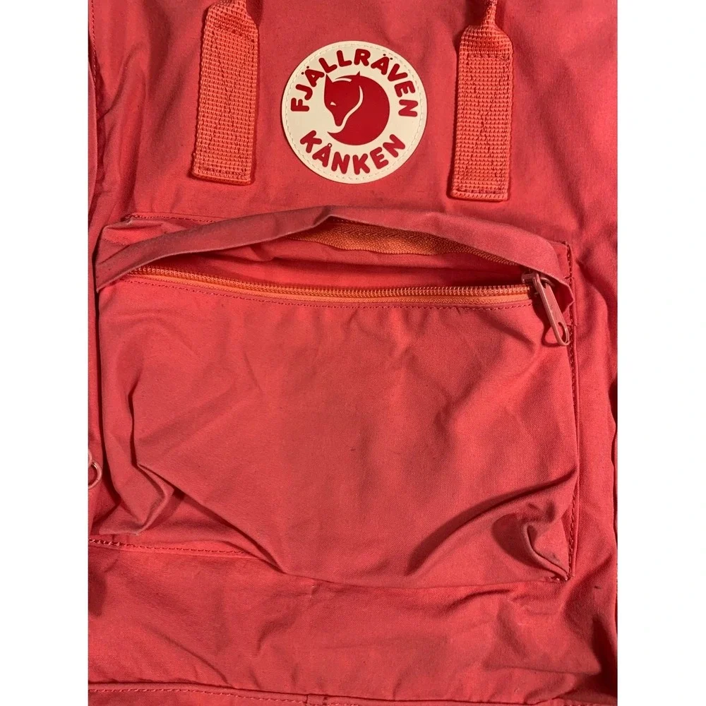 Fjällräven Kånken Classic Womens M Pink Backpack Internal Name/address Label